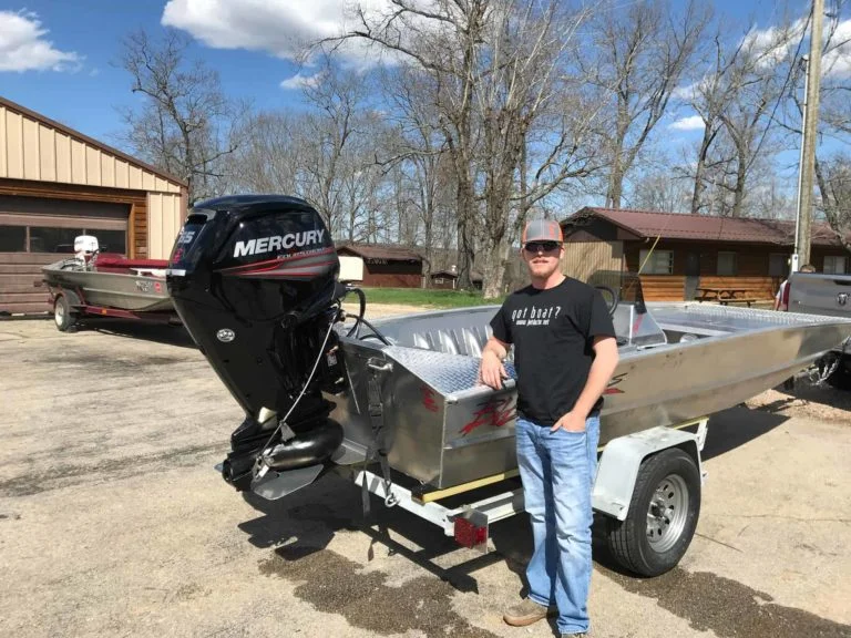 Tanner McCage’s 1756 Blazer SS Boat w/65hp Mercury Jet Motor