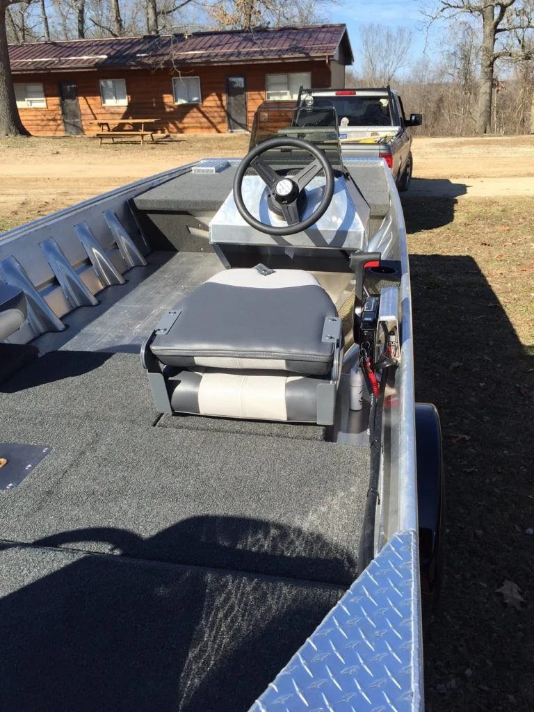 Tracey Zeleny’s 1752 Blazer Boat, 40hp Mercury Jet Motor