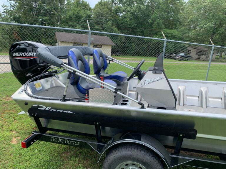 Travis Adams’ 1652 Blazer w/ 40hp Mercury Jet Motor