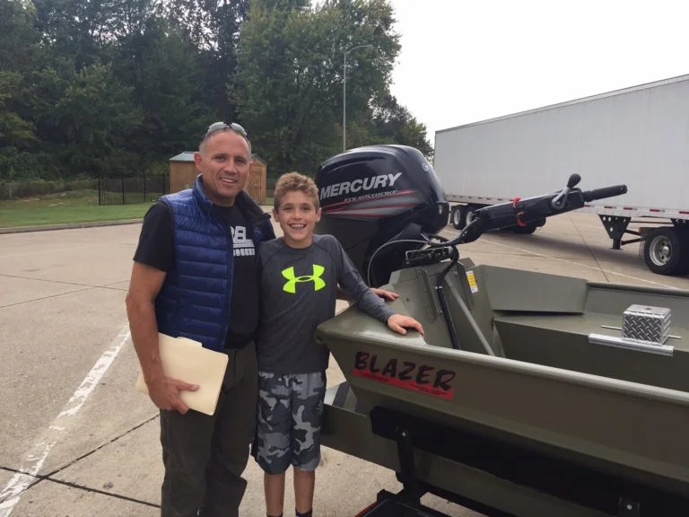 Keith Tarter’s 1860 Blazer & 80hp Mercury Jet Motor