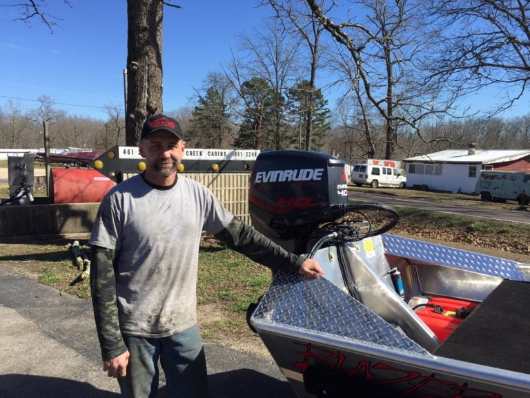 Ronnie O’Dell’s 1752 Blazer SS Boat w/ 60/40hp Evinrude HO Jet Motor