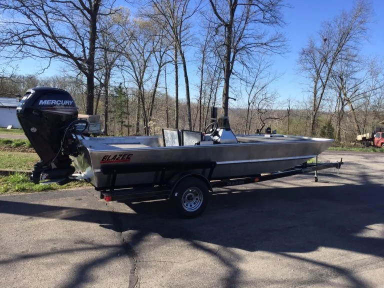 Greg Tweedy’s 1756 Blazer Boat and 115/80hp Mercury Jet Motor
