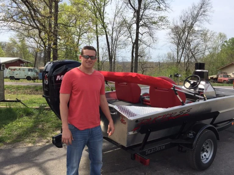 Cody Guinan’s 1752 Blazer SS and 40hp Mercury Jet Motor