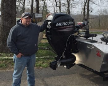 Andy & Candi German’s 1852 Blazer SS and 40hp Mercury Jet Motor
